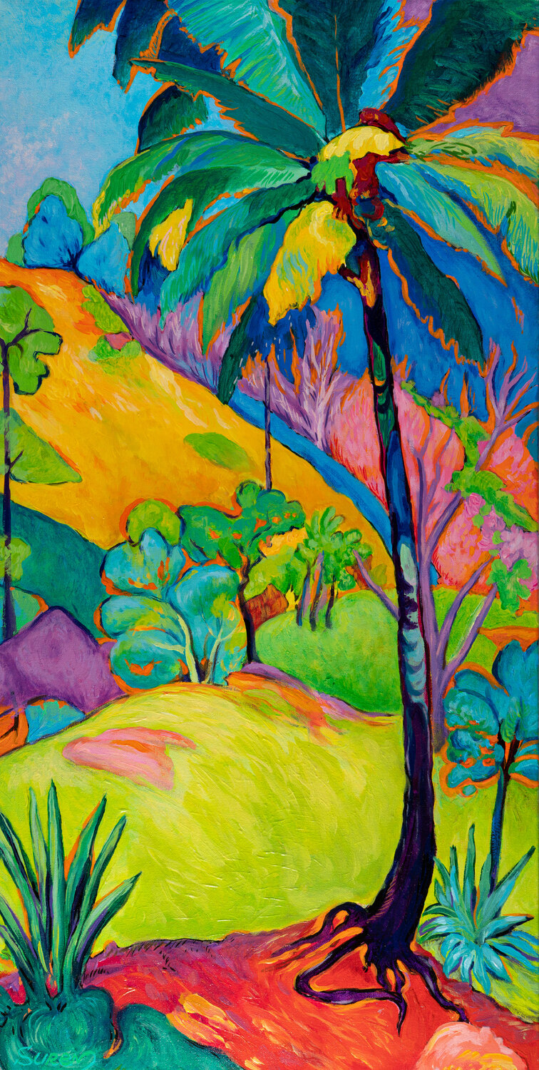 Tropical Dream Suren Ter-Avakian Original painting for sale