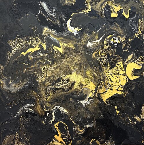 Golden spirit van milan sopko, Schilderij te koop op Singulart