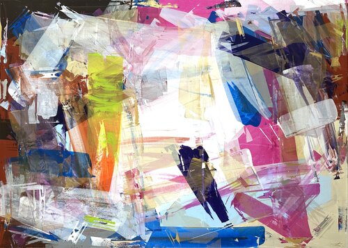 Smoothe style van milan sopko, Schilderij te koop op Singulart