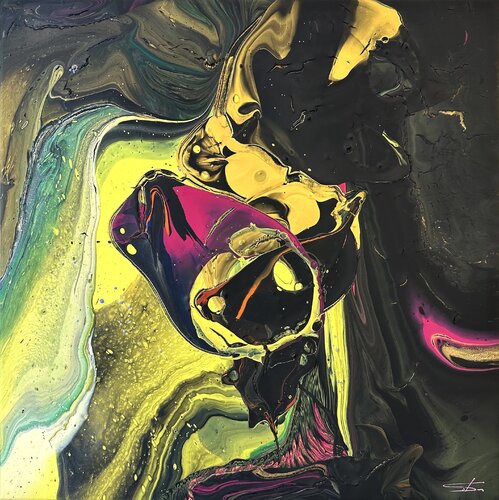 In the night 1 di milan sopko, Pittura in vendita su Singulart