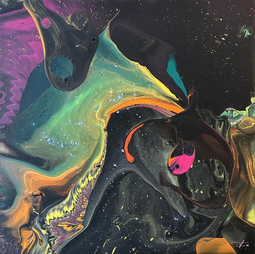 In the night 3 von milan sopko, Malerei kaufen auf Singulart