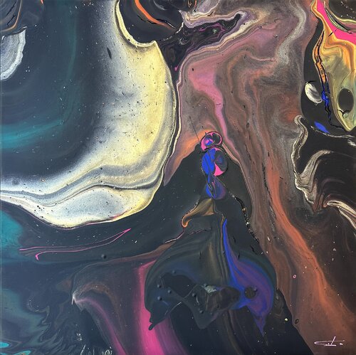 In the night 4 di milan sopko, Pittura in vendita su Singulart