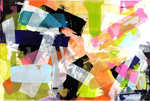 Nice colors by milan sopko, Painting for Sale on Singulart