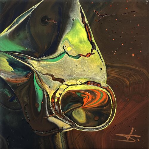 Fish von milan sopko, Malerei kaufen auf Singulart
