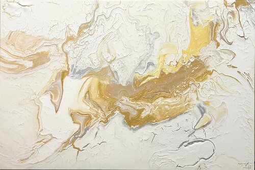 Golden winter di milan sopko, Pittura in vendita su Singulart