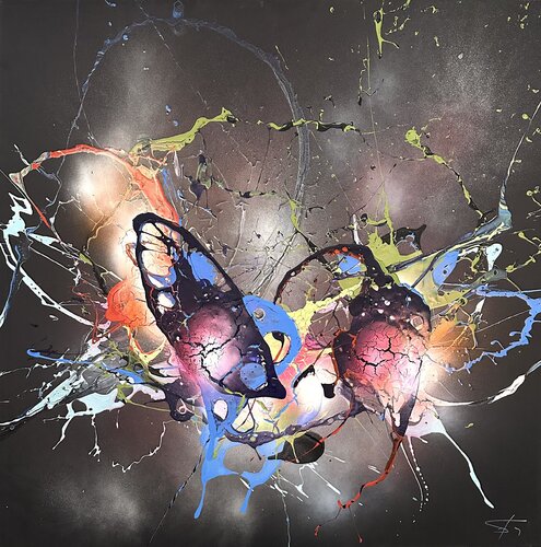 Galapagos black by milan sopko, 絵画 for Sale on Singulart