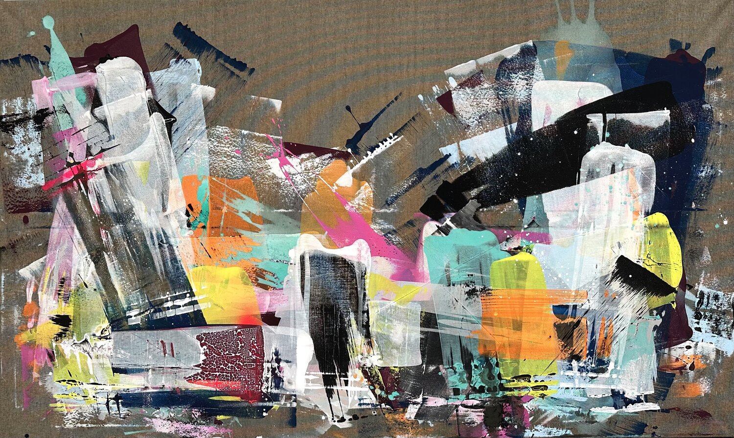 Kids life milan sopko Original painting for sale