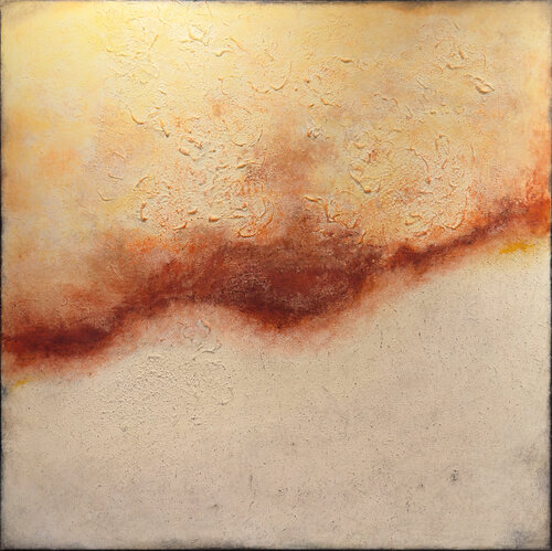 »schimmernd fällt« von Sösta Sönksen, Malerei kaufen auf Singulart