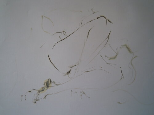 nu by Claude Evrard, Painting for Sale on Singulart