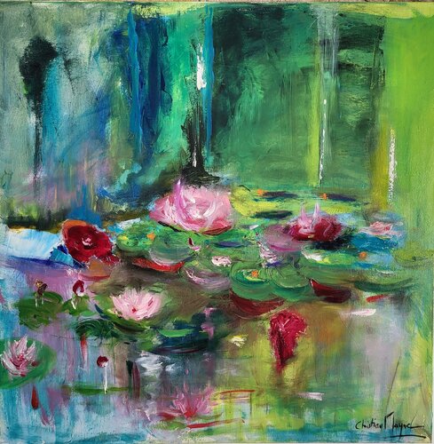 LE BASSIN von Christian MAYNE, Malerei kaufen auf Singulart