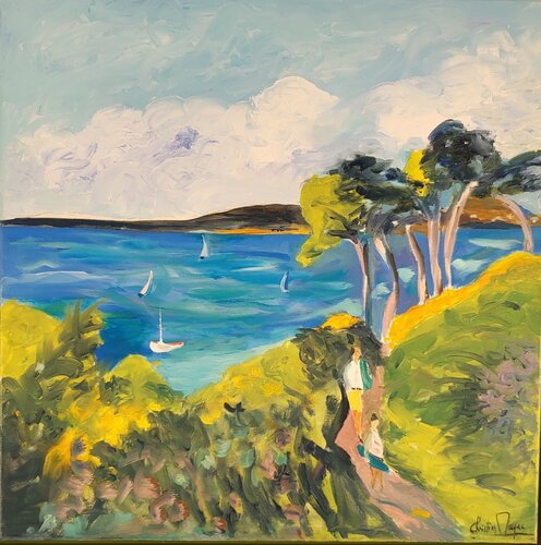 en chemin von Christian MAYNE, Malerei kaufen auf Singulart