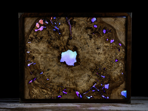 Obscura - NatureView Interactive Wood and Resin Art di Scott Williams, Altri media in vendita su Singulart
