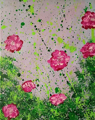 Spring Flowers 1 di MissyKay, Pittura in vendita su Singulart