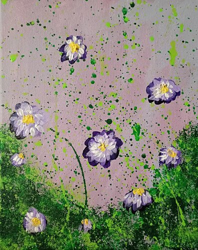 Spring Flowers 4 van MissyKay, Schilderij te koop op Singulart