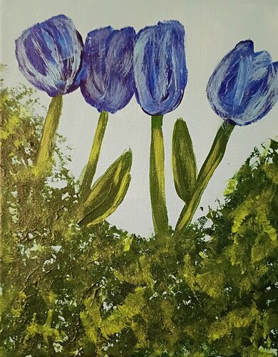 Spring Flowers 12 van MissyKay, Schilderij te koop op Singulart