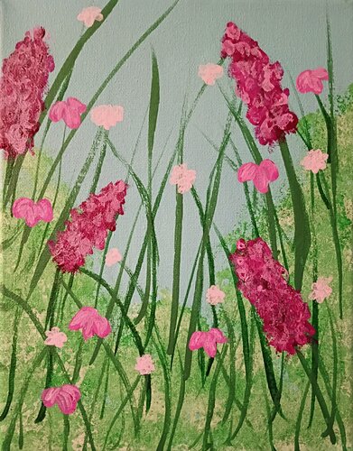 Spring Flowers 16 di MissyKay, Pittura in vendita su Singulart