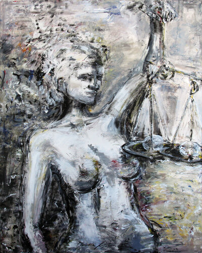 die Gerechte von Claudia Litschauer, Malerei kaufen auf Singulart