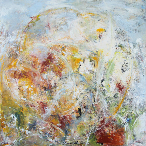 abstrakt 05 von Claudia Litschauer, Malerei kaufen auf Singulart