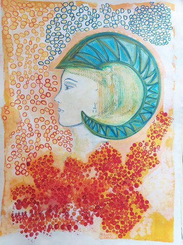 Aries de Rachel Carol Odello alias Seventeen, Pintura a la venta en Singulart