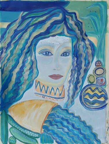 Acquario 1 von Rachel Carol Odello alias Seventeen, Malerei kaufen auf Singulart