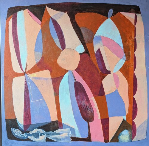 Lets hold on van Jeanne-Marie Hament, Schilderij te koop op Singulart