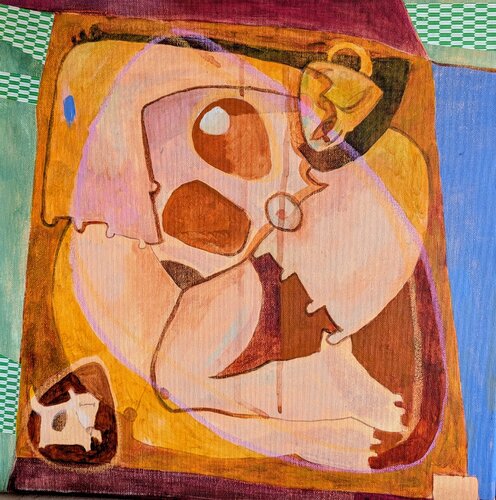 Embracing colours by Jeanne-Marie Hament, Painting for Sale on Singulart