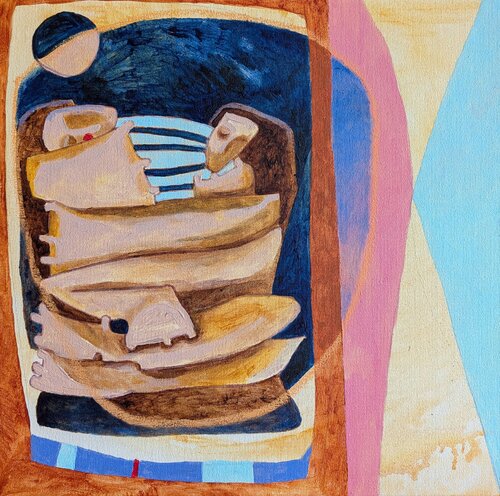 Embrace by Jeanne-Marie Hament, Painting for Sale on Singulart