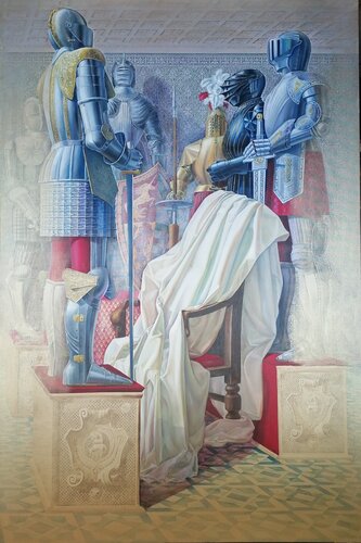 Damsel in Distress de Aleksandra Mears, Pintura a la venta en Singulart