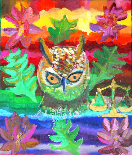 ''[Vérité]-(alstheia) αλήθεια'' by Denis Lefèvre, Painting for Sale on Singulart