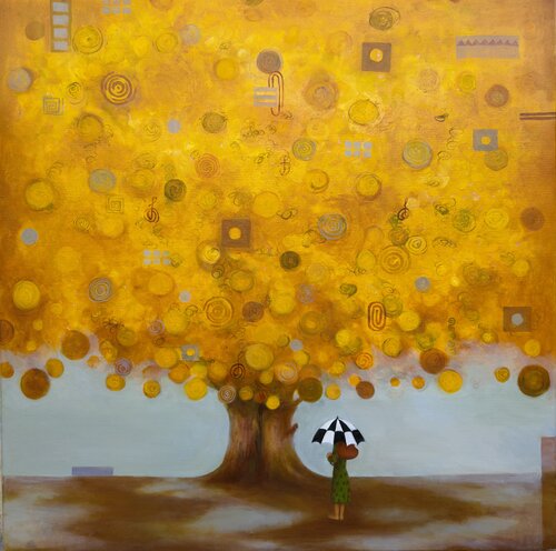 Echoes of Autumn von Liudmila Calin, Malerei kaufen auf Singulart