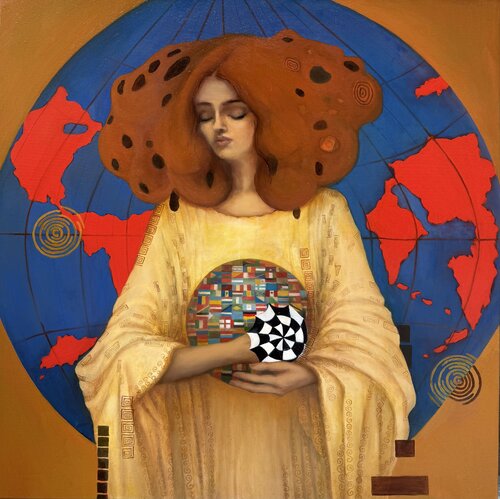 The Balance di Liudmila Calin, Pittura in vendita su Singulart