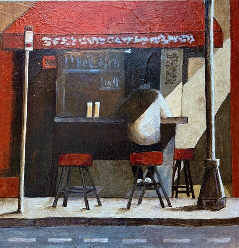 Bar à Saigon de Fred du Mesnil, Pintura a la venta en Singulart