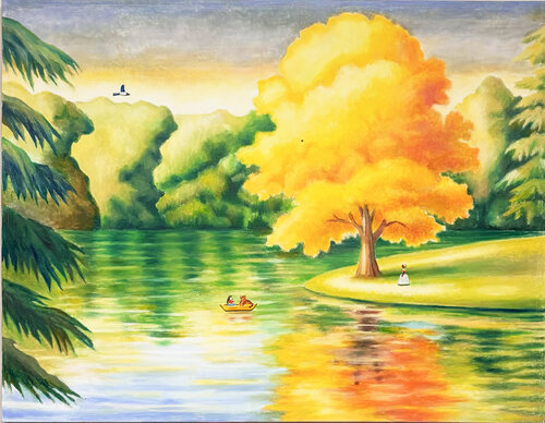 Encounter di Daye Park, Pittura in vendita su Singulart