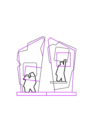 MY HOME - COMPOSITION 01 von ROBERTO CAMI, Zeichnungen kaufen auf Singulart