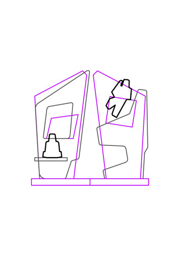 MY HOME - COMPOSITION 03 von ROBERTO CAMI, Zeichnungen kaufen auf Singulart