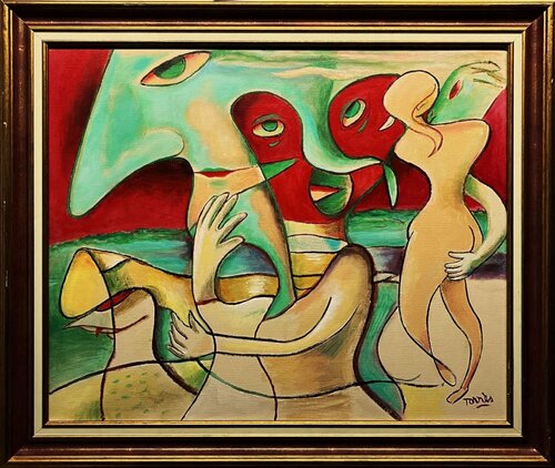 Le Théâtre des désirs di Pierre-Louis TORRES, Pittura in vendita su Singulart