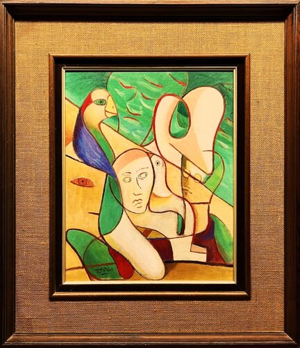 La mémoire du rivage van Pierre-Louis TORRES, Schilderij te koop op Singulart