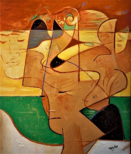 Souvenirs d'Enfant van Pierre-Louis TORRES, Schilderij te koop op Singulart