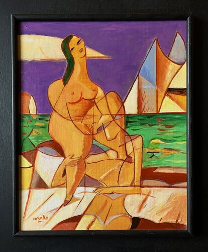 Les Cerfs-Volants di Pierre-Louis TORRES, Pittura in vendita su Singulart