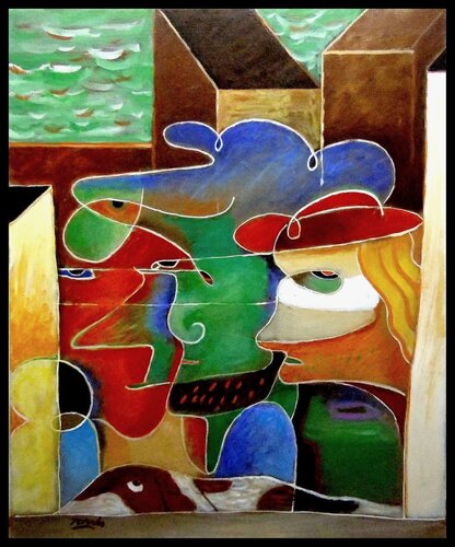 Venise ! Venise ! van Pierre-Louis TORRES, Schilderij te koop op Singulart