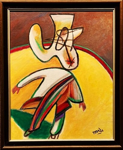 Dans l'Arène di Pierre-Louis TORRES, Pittura in vendita su Singulart