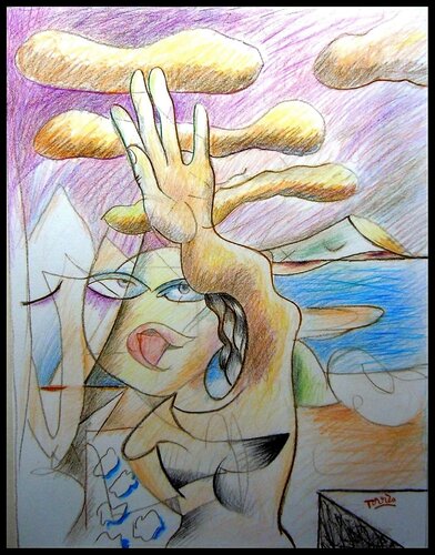 Une Fille des Îles by Pierre-Louis TORRES, Work on Paper for Sale on Singulart