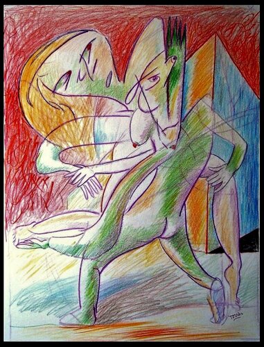 L'Enlèvement ! von Pierre-Louis TORRES, Zeichnungen kaufen auf Singulart