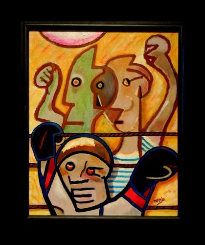 Le Petit Boxeur di Pierre-Louis TORRES, Pittura in vendita su Singulart