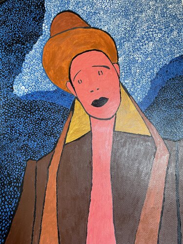 Arlequinquin by Eric Charles-Louis Piette, Painting for Sale on Singulart