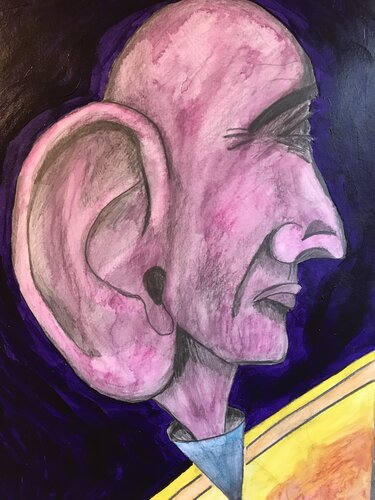 ohr et un by Eric Charles-Louis Piette, Work on Paper for Sale on Singulart