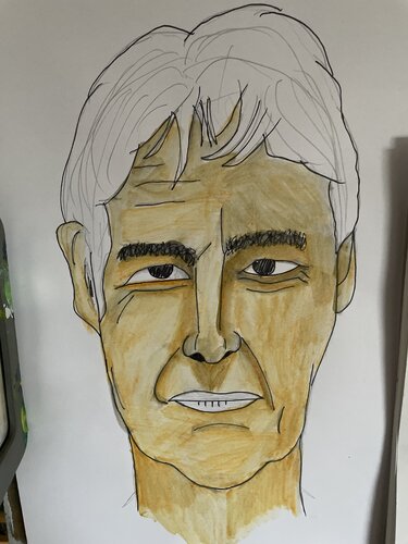 on dirait Jules par Eric Charles-Louis Piette, Œuvre sur papier en vente sur Singulart