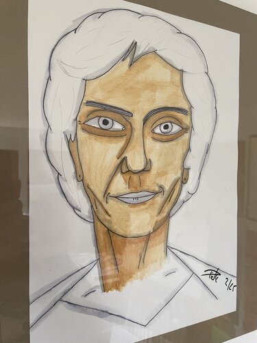simone by Eric Charles-Louis Piette, Work on Paper for Sale on Singulart