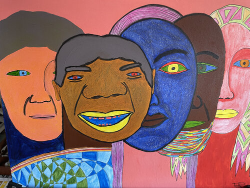 melanches par Eric Charles-Louis Piette, Œuvre sur papier en vente sur Singulart