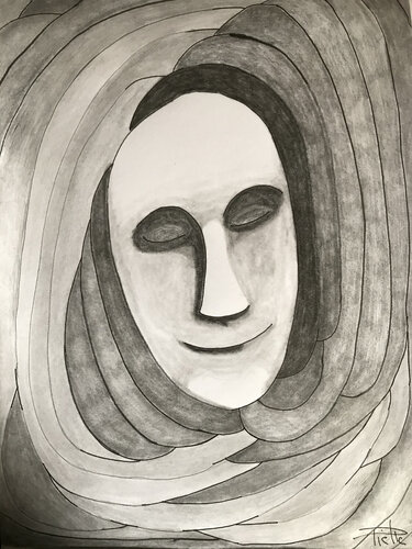 fanPhantom by Eric Charles-Louis Piette, Painting for Sale on Singulart